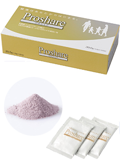 乳酸菌フェカリスFK-23含有サプリメント　プロシェア（Proshare）　ニチニチ製薬株式会社