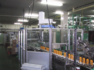 ライン式汎用充填包装システム