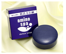 化粧品「アミノスパソープ（デトックス）」写真