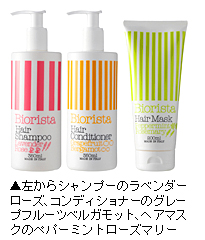 オーガニックの野菜やフルーツをふんだんに使った新コスメブランド「Biorista」シリーズ写真