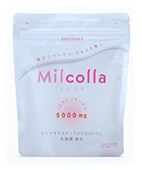 粉末タイプのコラーゲン「Milcolla」写真