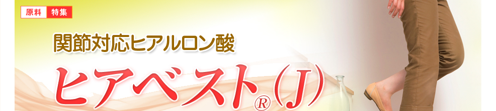 関節対応ヒアルロン酸 「ヒアベスト®」