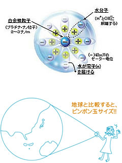 白金ナノコロイド　岩瀬コスファ株式会社