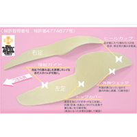美脚インソール アゲハ 株式会社小原工業