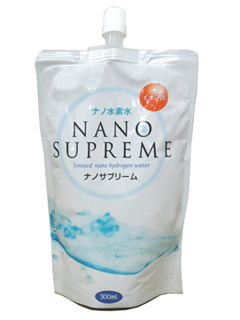 ナノ水素水「ナノサプリーム」　ナノセロン株式会社
