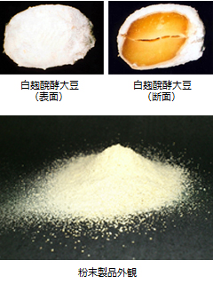 白麹醗酵大豆粉末（秋田県産）　株式会社ユニアル