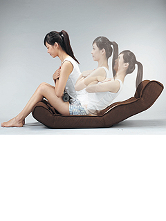 腹筋らくらく座椅子（PF2000）　株式会社ピュアフィット