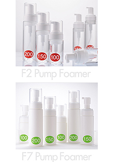 ポンプフォーマーキャップ付（Pump　Foamer） M1 / F2 / F7　東京ライト工業株式会社