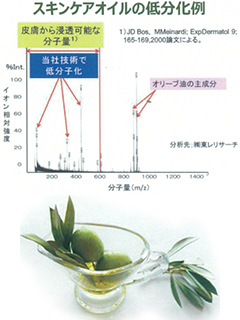 ナノ化オイル（ナノオリーブ油、ナノアルガンオイル）【ノーケミカル製法】