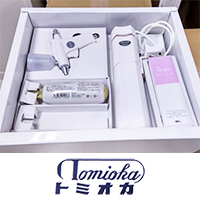 富岡紙業株式会社　美容機器の箱（美顔器、家庭用エステ機器　etc.）