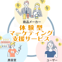株式会社ラ・リューンドゥース B-net/美容室の信頼関係を活かした、体験型プロモーション