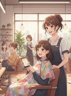 B-net/美容室の信頼関係を活かした、データが残る体験型サンプリング&アンケート