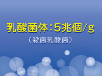 少量で多量の加熱乳酸菌体を含有